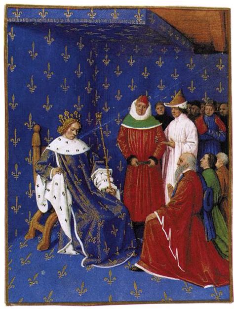 Miniatures From The Grandes Chroniques De France C 1460