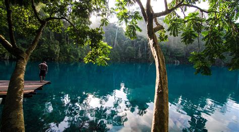 Perjalanan menuju danau labuan cermin. Menikmati Indahnya Pantulan Matahari di Danau Labuan ...