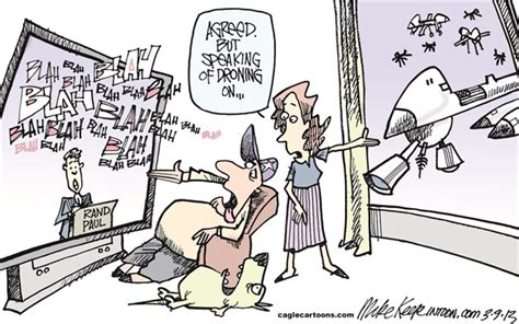 I'd like to take a moment to define what i mean by 'defining moment.' Rand Paul Cartoons