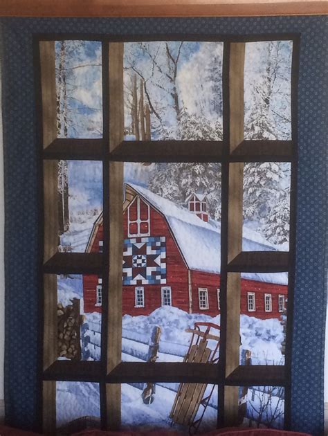 Pin By Jenae Larson On Sewing Attic Window Quilts Panel Quilt