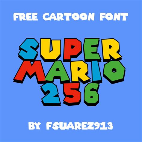 Free Super Mario Font Masterbundles