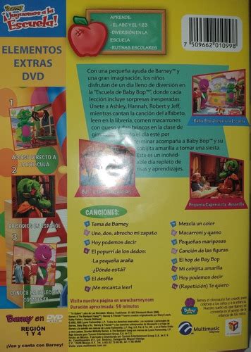 Barney Dvd Juguemos A La Escuela En Venta En Tultepec Estado De M Xico