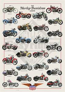 The Harley Davidson Legend Athena Posters