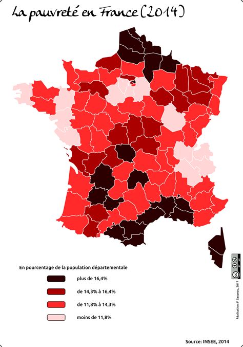 La pauvreté en France | L'atelier carto d'HG Sempai