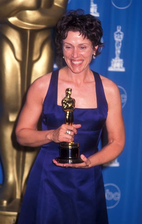 Frances louise mcdormand was born on june 23, 1957 in gibson city vernon weir mcdormand, a disciples of christ minister from nova scotia, who raised her in the suburbs of pittsburgh. 1996 FRANCES McDORMAND - Best Actress winner for her work ...