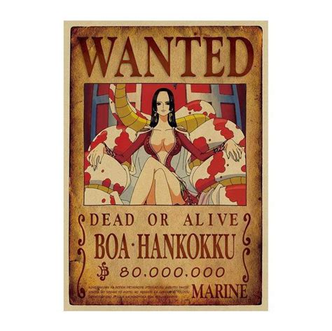 One Piece Posters Wanted Search Notice Boa Hancock Oms0911 ®one Piece Merch