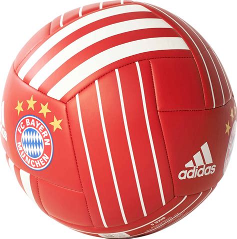 Adidas Bayern Munich Soccer Ball Red Soccer Balls