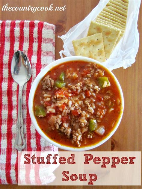 Free 12 month word calendar template 2021 : Lazy Stuffed Pepper Soup | FaveSouthernRecipes.com