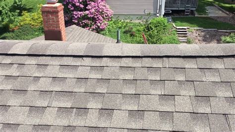 This was almost all 12/12 pitch with copper flashing. GAF Timberline Shingles Weathered wood - YouTube
