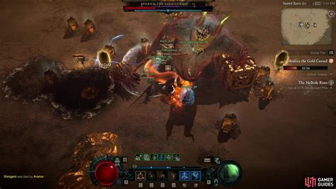 Diablo 4 Avarice The Gold Cursed Location Loot And Rewards World