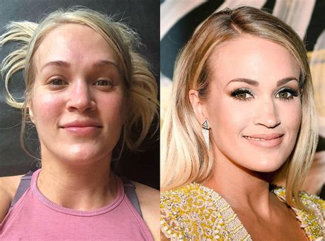 Photos From Stars Without Makeup