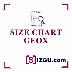 Size Chart Geox Sizgu Com