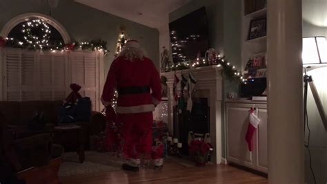We Caught Santa On Video Youtube