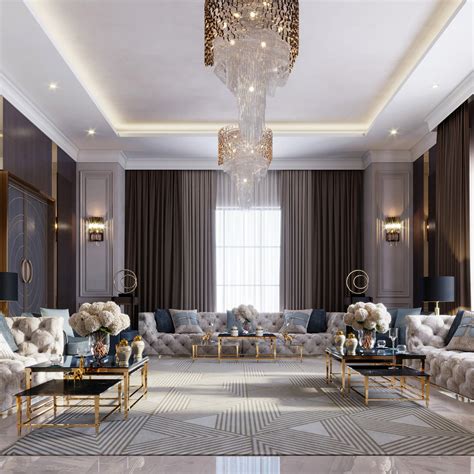 Neoclassic Villa Interior Design On Behance