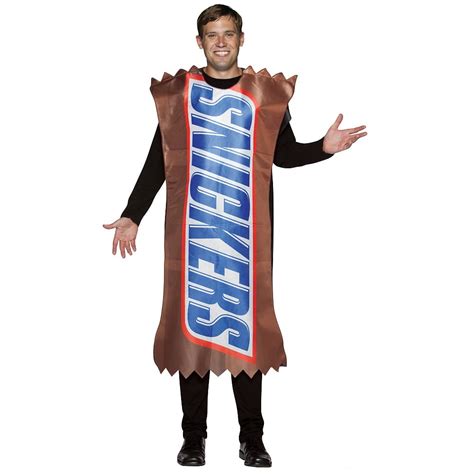 Snickers Wrapper Adult Costume One Size