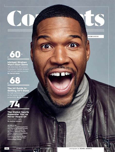 Michael Strahan Is The Cover Star Of Men’s Journal October 2019 Issue