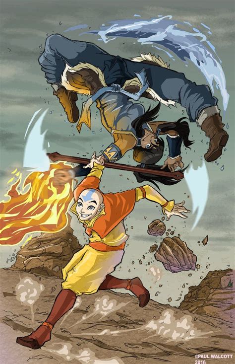 Aang And Korra Colors By Fantasiesandfathoms On Deviantart Korra