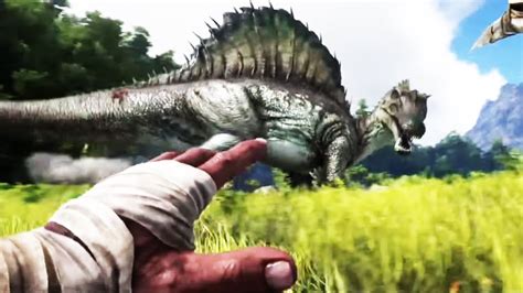 Ark Survival Evolved Gameplay Trailer Dinosaur Games