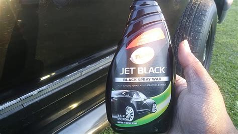 Turtle Wax Jet Black Spray Wax Another Winner Look At The Shine And Gloss