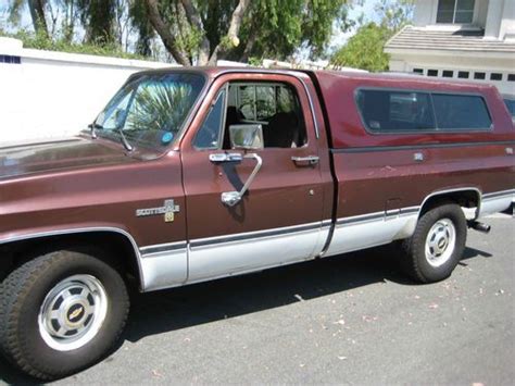 Buy Used 1982 Chevy Scottsdale C20 34 Ton Chevy Pick Up Truck In