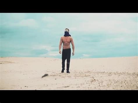 Shirtless Man Walking In Desert Stock Video Youtube