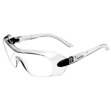 bolle overlight safety over glasses with clear anti fog lens protexmart