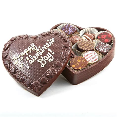 Show them they're tops with this playful heart box illustrated with ideas for inspired outings. Large Heart-Shaped Chocolate Box | Alamo City Chocolate ...