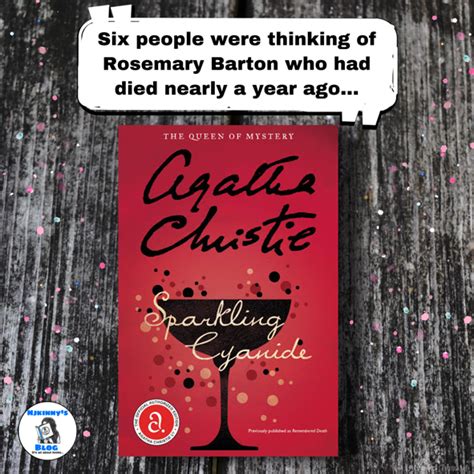 Book Review Sparkling Cyanide By Agatha Christie Colonel Race 4
