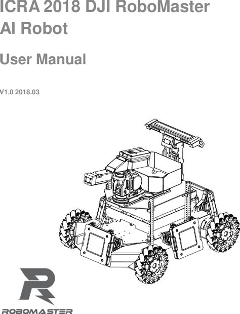 Enicra Dji Robo Master Ai Robot User Manual
