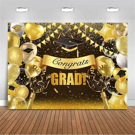 Congratulations Graduation Photography Background Party Decoration