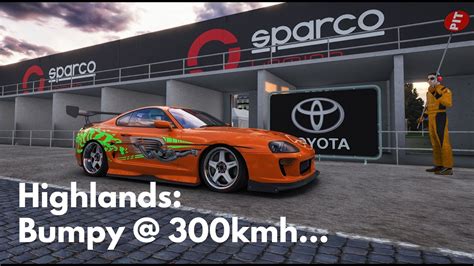Assetto Corsa The Hp Fast And Furious Supra Highlands Youtube