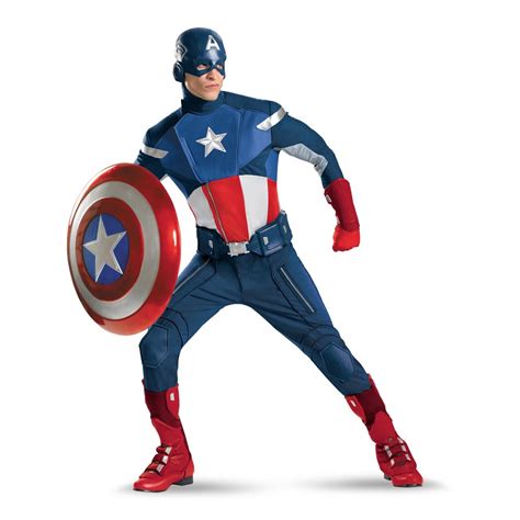 Adult Captain America Theatrical Men Costume 27599 The Costume Land