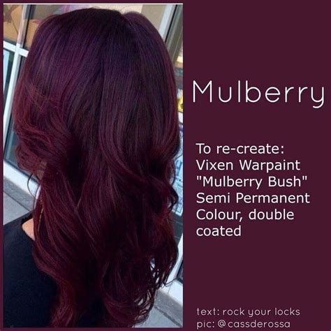 Burgundy Hair Color Chart Hairbeststraightener