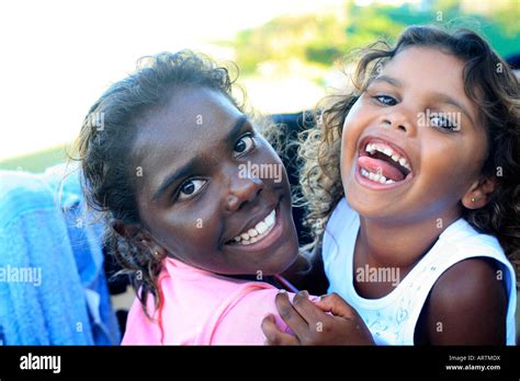 Australian Aboriginal Girls Telegraph