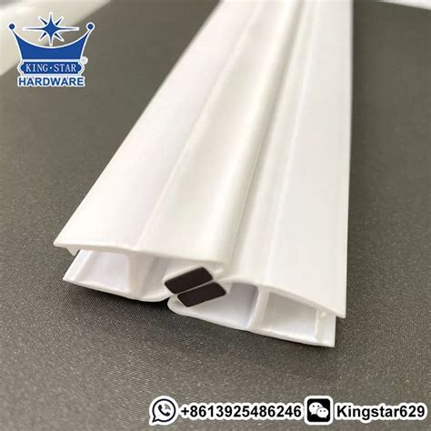 White Color Waterproof Seal Strip For Glass Shower Door Glass Shower