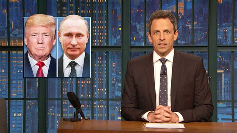 Watch Late Night With Seth Meyers Highlight Trump S Bronzer The Worst Wing Monologue Nbc Com