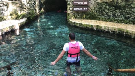 Swimming In An Amazing Underground Cave River Xcaret Eco Park