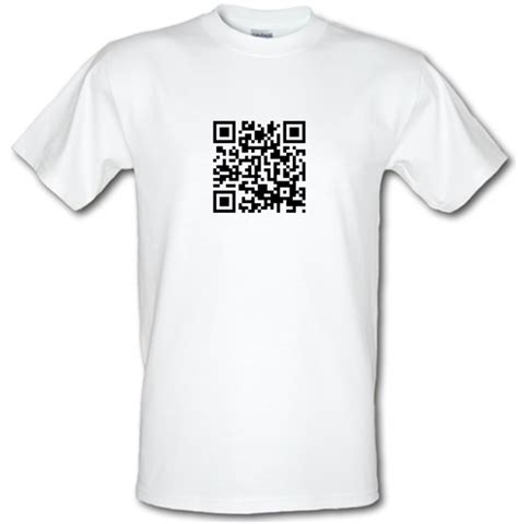 Qr Code T Shirt By Chargrilled