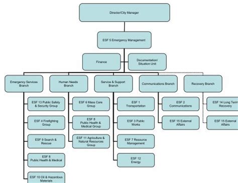 Organization Chart City Of Roanoke