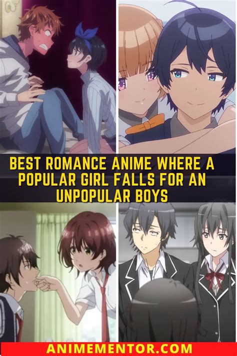 Top 10 Romance Anime Where Popular Girl Falls For An Unpopular Guy