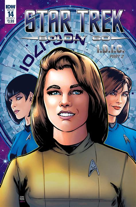 Star Trek Boldly Go 14 Shasteen Cover Fresh Comics