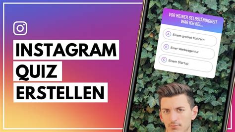 Instagram Quiz Sticker Anleitung Deutsch Youtube