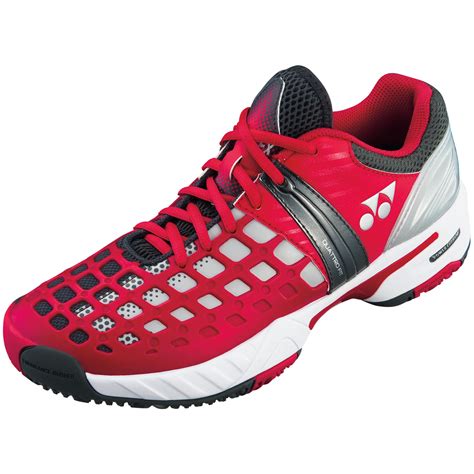 Yonex Mens Sht Pro Cl Clay Court Tennis Shoes Red