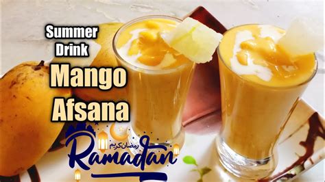 Mango Afsana Mango Unique Juice Mango Drink Mouth Watering