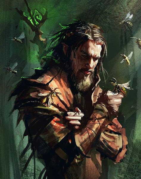 druid heroic fantasy fantasy male high fantasy fantasy rpg medieval fantasy rpg character