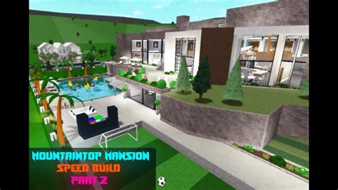 Roblox mansion living room barron. Mountaintop Mega-Mansion Build | Bloxburg Part 2 - YouTube
