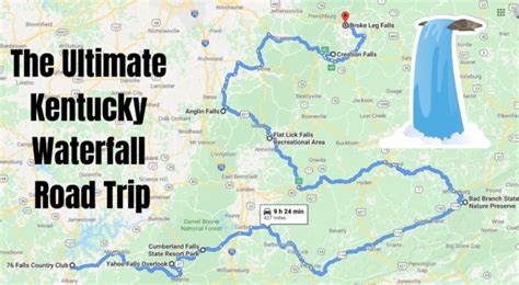 The Ultimate Road Trip To The Best Waterfalls In Kentucky