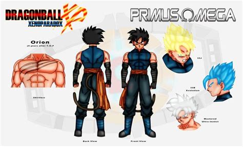 Also bujin, uhh katas is a really mysterious figure, theres also toolo, how can you have a dragon ball without toolo man. Orion (5 years after TOP) Character Sheet by PrimusOmega96 on DeviantArt | Dragon ball super art ...