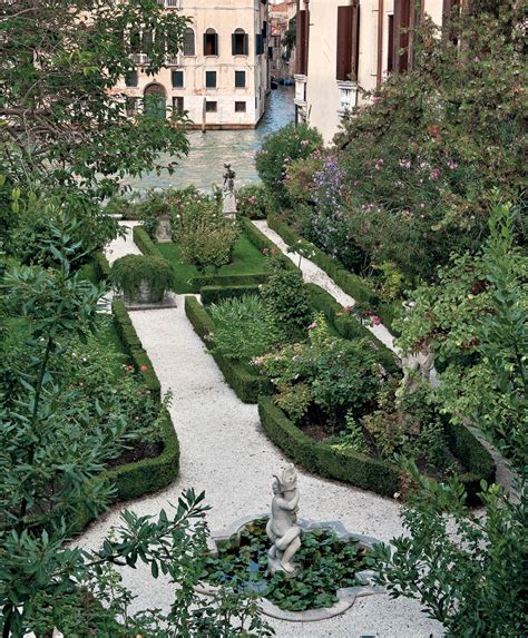 Gardens Of Venice And Veneto In Italy