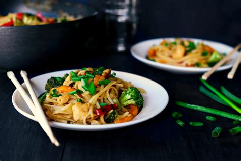 Honey Ginger Chicken Noodle Stir Fry Simply Scratch